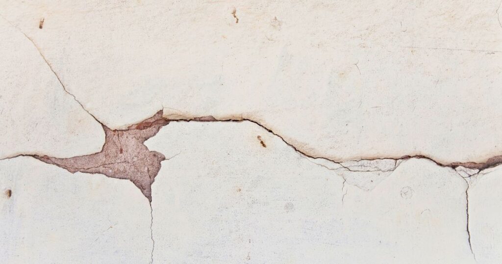 Cracks in drywall 
