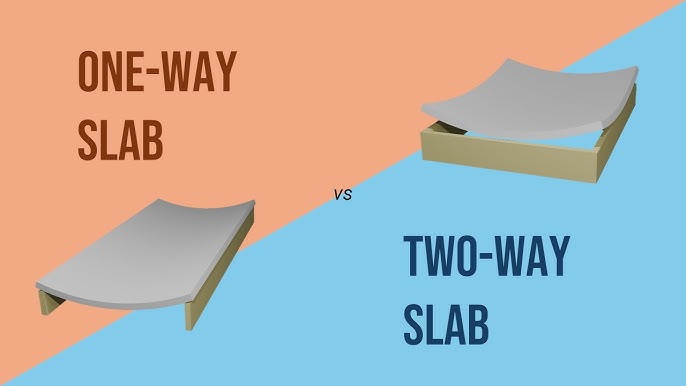 difference between one way slab and two way slab system