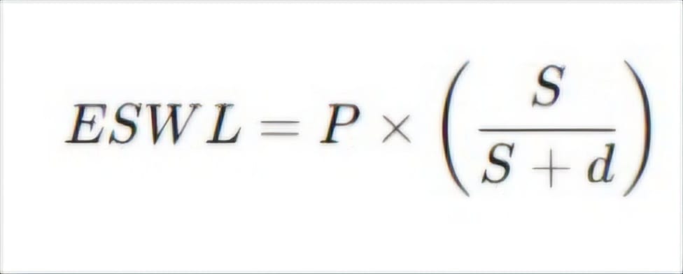 Equivalent Single Wheel Load Formula