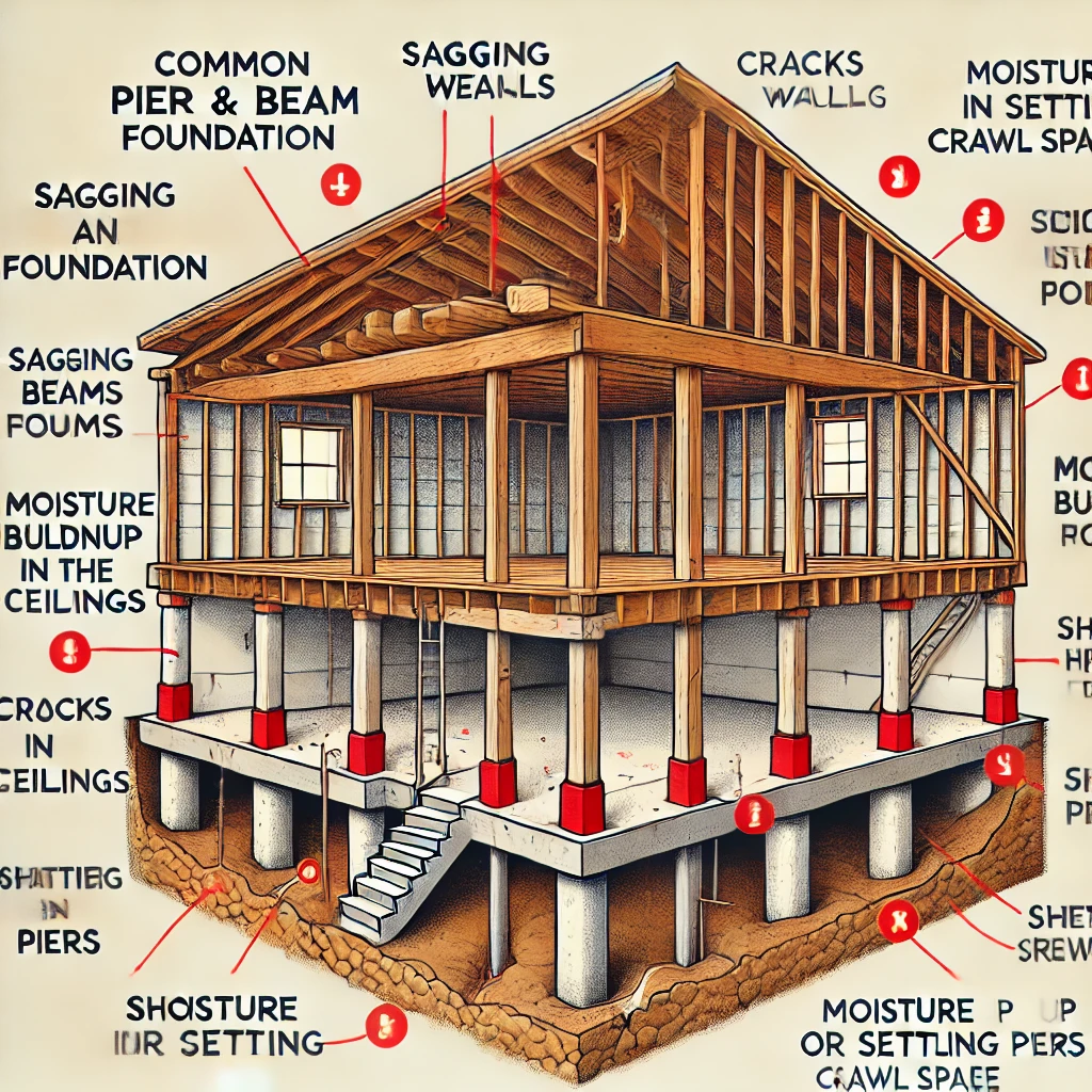 Common Problems with Pier and Beam Foundations