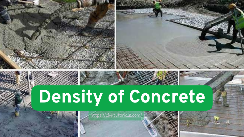 Density of Concrete