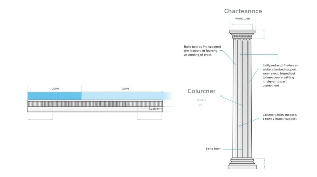 Difference Between Beam and Column