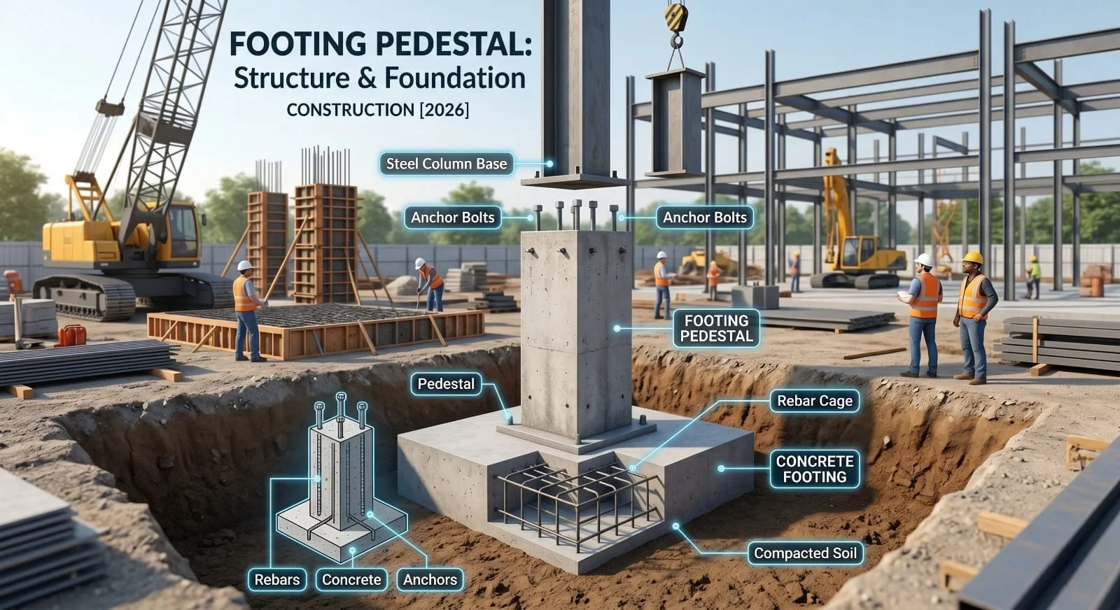 Footing Pedestal