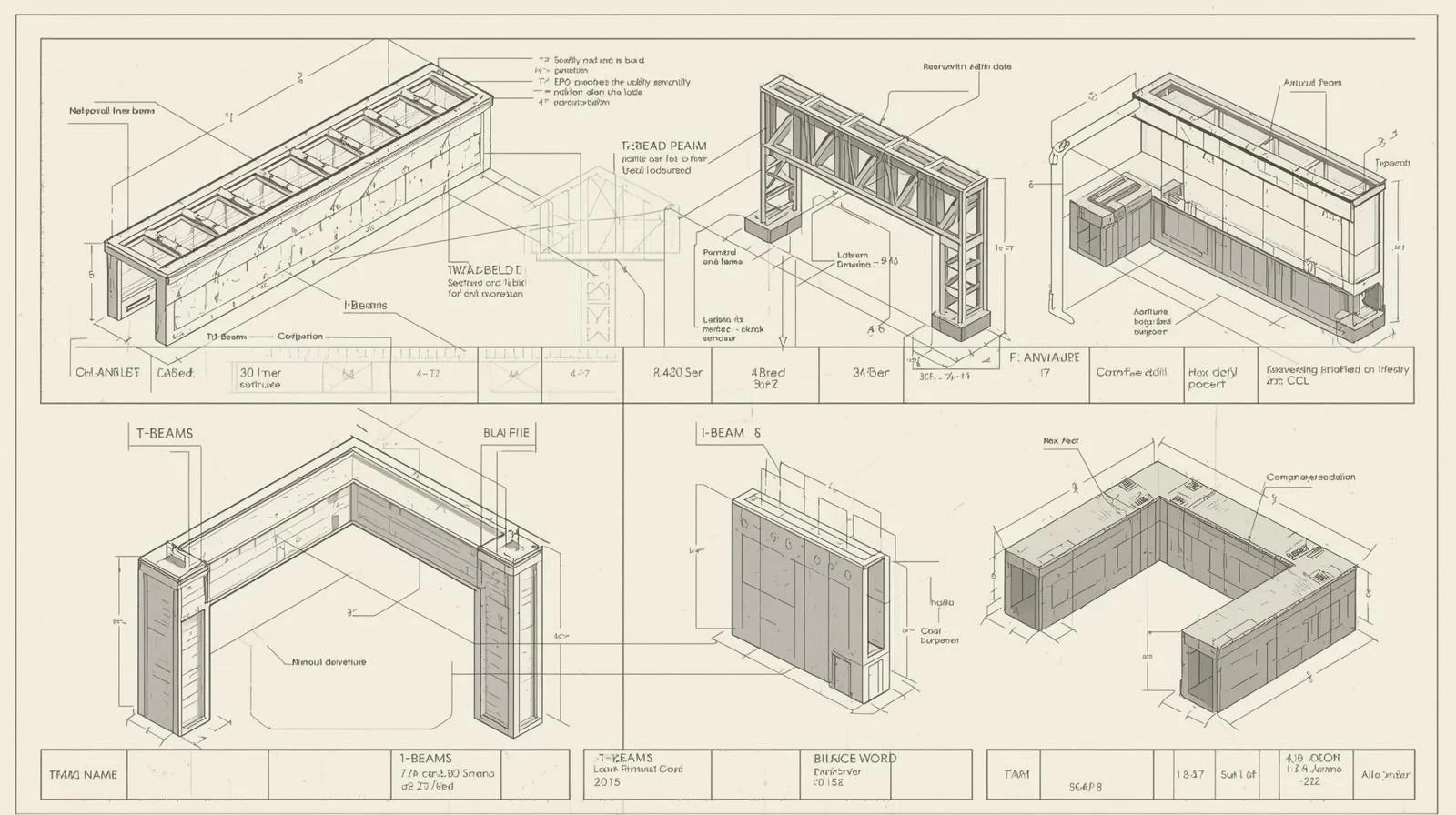 Types of Beam in Construction